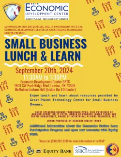 SMALL BUSINESS LUNCH & LEARN Flyer